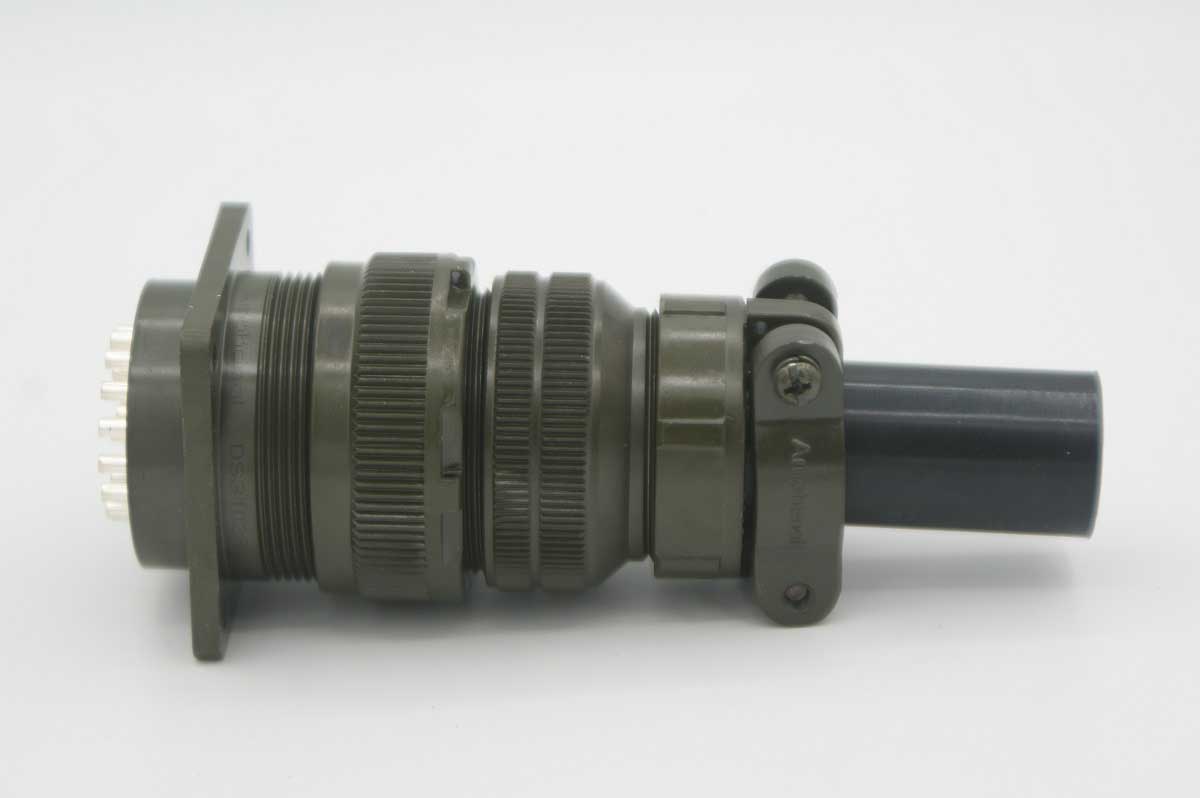 DS3106A28-12P       Conector Militar, 26 pines, serie: DS/MS, enchufe, macho